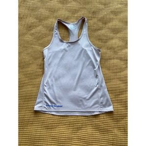 Women's New Balance Running Warehouse Edition Racerback Top Pink‎ Size Small
